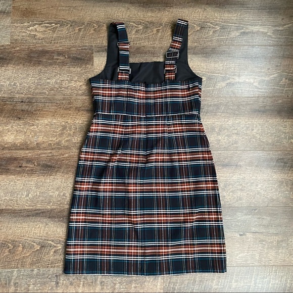 Volcom Plaid Overall Dress - Picture 4 of 6